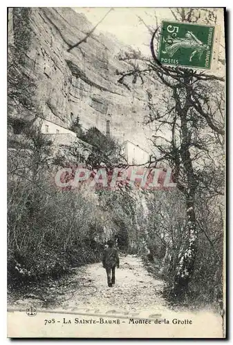 Cartes postales La Sainte Baume Montee de la Grotte