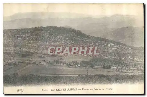 Ansichtskarte AK La Sainte Baume Panorama pris de la Grotte