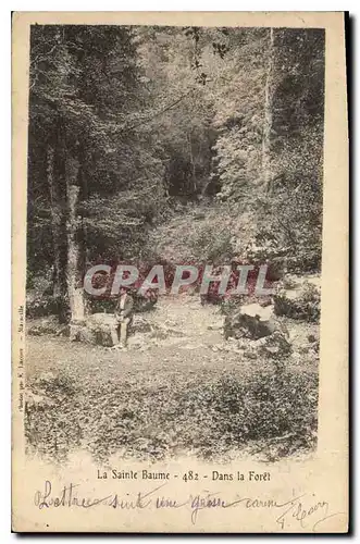 Ansichtskarte AK La Sainte Baume Dans la Foret