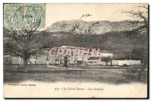 Cartes postales La Sainte Baume Vue Generale