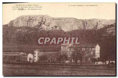 Cartes postales La Sainte Baume Vue Generale