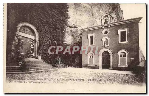 Cartes postales La Sainte Baume L'Entree de la Grotte