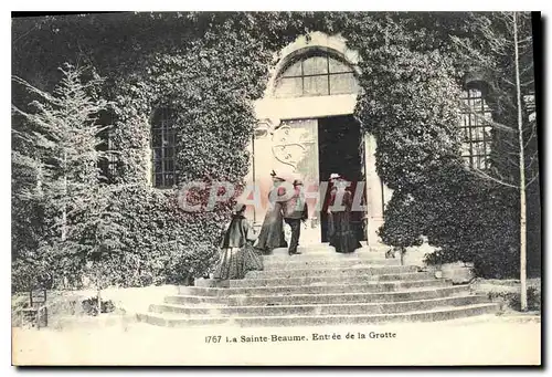 Cartes postales La Sainte Baume Entree de la Grotte