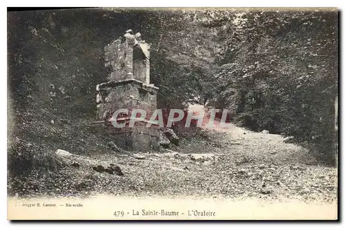 Ansichtskarte AK La Sainte Baume L'Oratoire