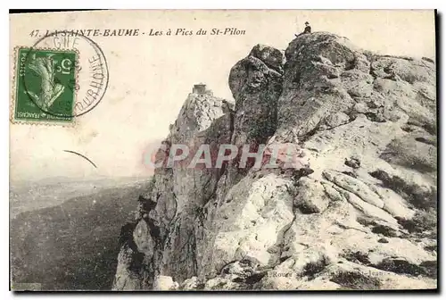 Cartes postales La Sainte Baume Les a Pics du St Pilon