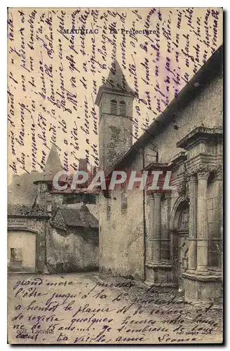 Cartes postales Mauriac La Prefecture