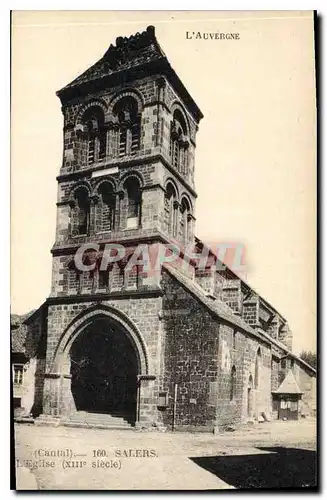 Cartes postales Salers Interieur de l'Eglise La Mise au Tombeau