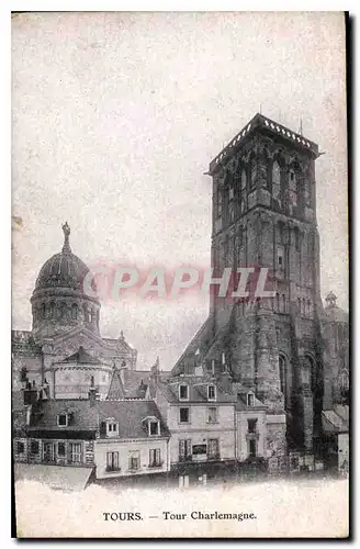 Cartes postales Tours Tour Charlemagne