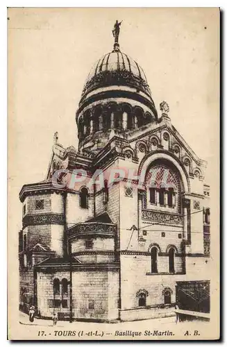 Cartes postales Tours L et L Basilique St Martin