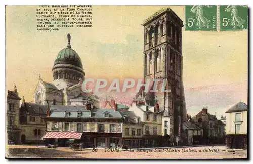 Cartes postales Tours La Basilique Saint Martin