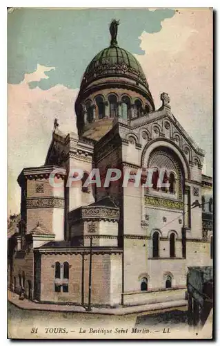 Cartes postales Tours La Basilique Saint Martin