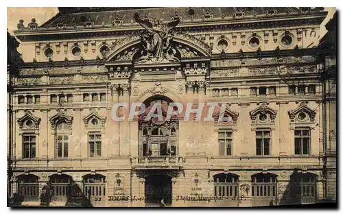 Cartes postales Tours Theatre Municipal