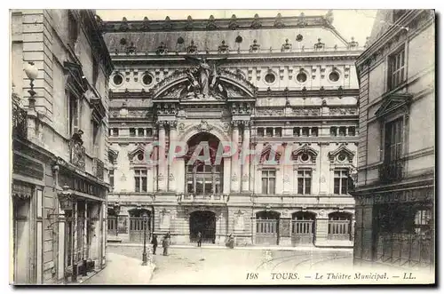 Cartes postales Tours Le Theatre Municipal