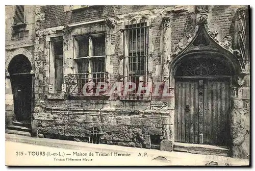 Cartes postales Tours Maison de Tristan l'Hermite