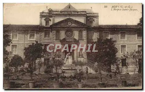 Cartes postales Agen L'Hospice Saint Jacques