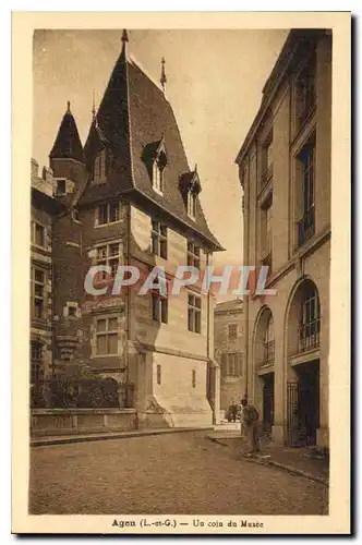 Cartes postales Agen L et G Un coin du Musee