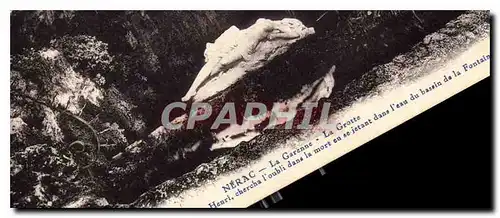 Cartes postales Nerac La Garenne La Grotte