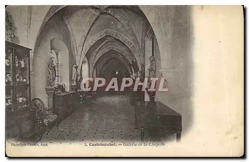 Cartes postales Castelnoubel Galerie de la Chapelle