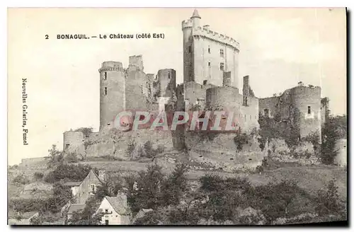 Cartes postales Bonaguil Le Chateau Cote Est