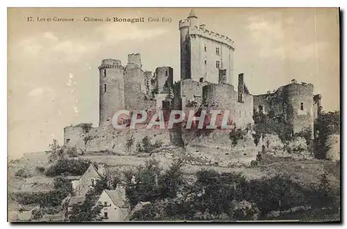 Cartes postales Lot et Garonne Chateau de Bonaguil Cote Est