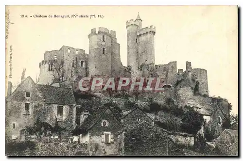 Cartes postales Chateau de Bonaguil XV siecle