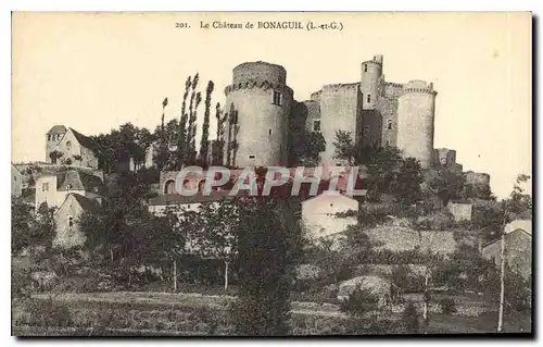 Cartes postales Le Chateau de Bonaguil L et G