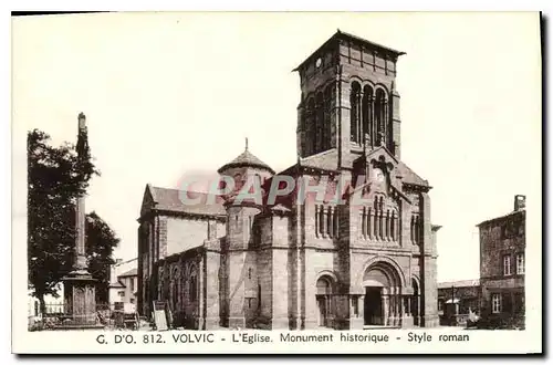 Ansichtskarte AK Volvic L'Eglise Monument historique Style roman