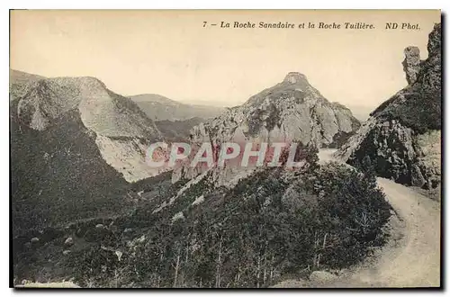 Ansichtskarte AK La Roche Sanadoire et la Roche Tuiliere