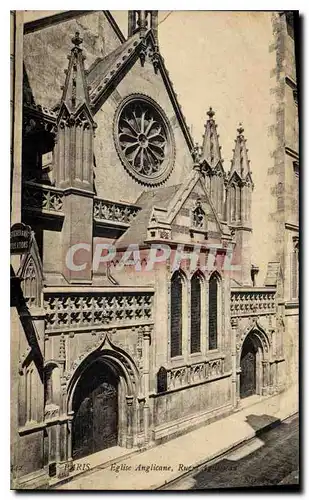 Cartes postales Paris Eglise Anglicane