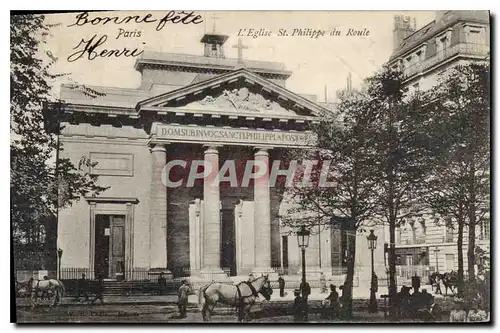 Cartes postales Paris L'Eglise St Philippe du Roule