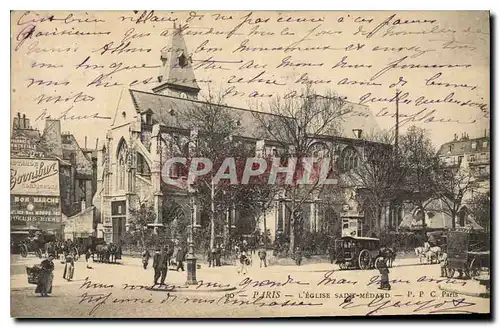 Cartes postales Paris L'Eglise Saint Medaud