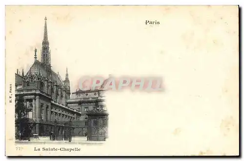 Cartes postales Paris La Sainte Chapelle