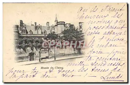 Cartes postales Musee de Cluny