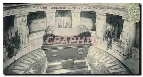 Cartes postales Paris Interieur de l'Hotel des Invalides Tombeau de Napoleon I