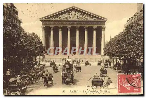 Cartes postales Paris La Madeleine