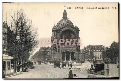 Cartes postales Paris Eglise St Augustin