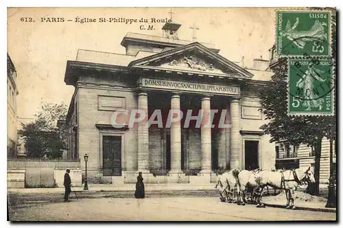 Cartes postales Paris Eglise St Philippe du Roule