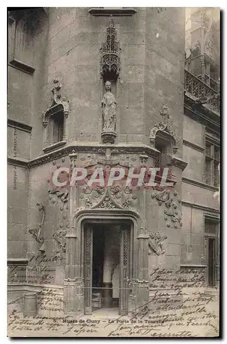 Ansichtskarte AK Musee de Cluny La Porte de la Tourelle