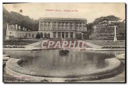 Cartes postales Vernon Eure Chateau de Bizy
