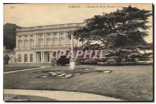 Cartes postales Vernon Chateau de Bizy Facade a l'est