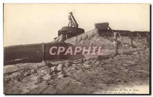 Cartes postales Le Sommet du Puy de Dome