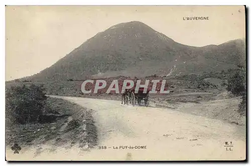 Cartes postales L'Auvergne Le Puy de Dome