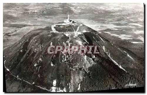 Ansichtskarte AK En avion sur le Puy de Dome