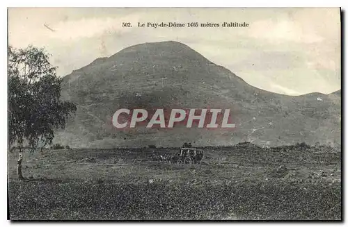 Cartes postales Le Puy de Dome Attelage Diligence