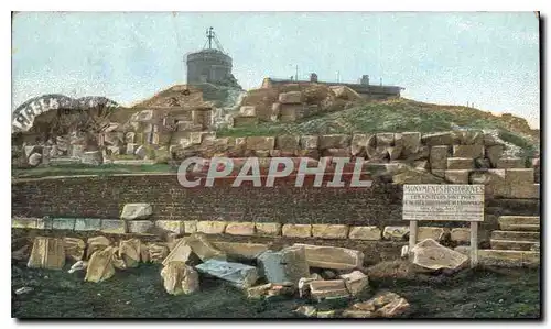 Cartes postales L'observatoire du Puy de Dome et les ruines du temple de Mercure