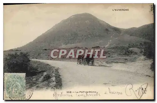 Cartes postales L'Auvergne Le Puy de Dome