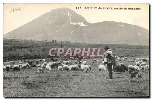 Ansichtskarte AK Le Puy de Dome vu de la Baraque Berger Moutons