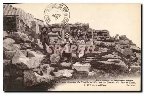 Cartes postales Romaine du Temple de Mercure au Sommet du Puy de Dome