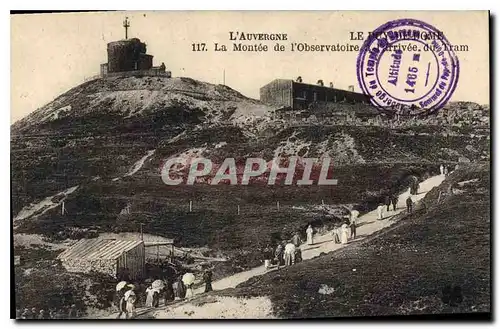 Cartes postales L'Auvergne La Montee de l'Observatoire