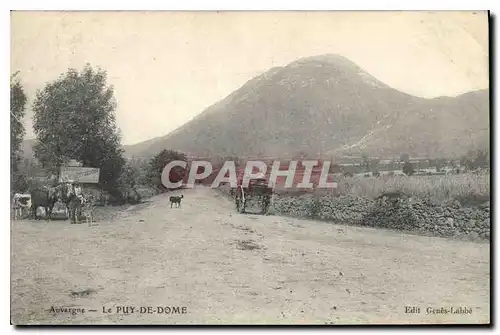 Cartes postales Auvergne Le Puy de Dome Vaches